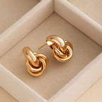 Chunky Knot Earrings for Women