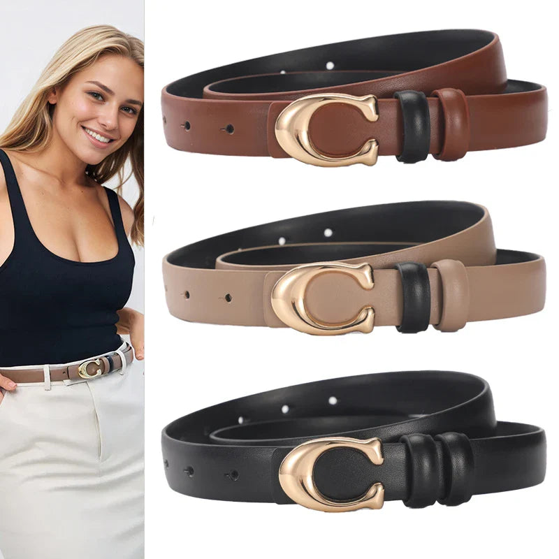 Elegant Women's Double-sided Belt