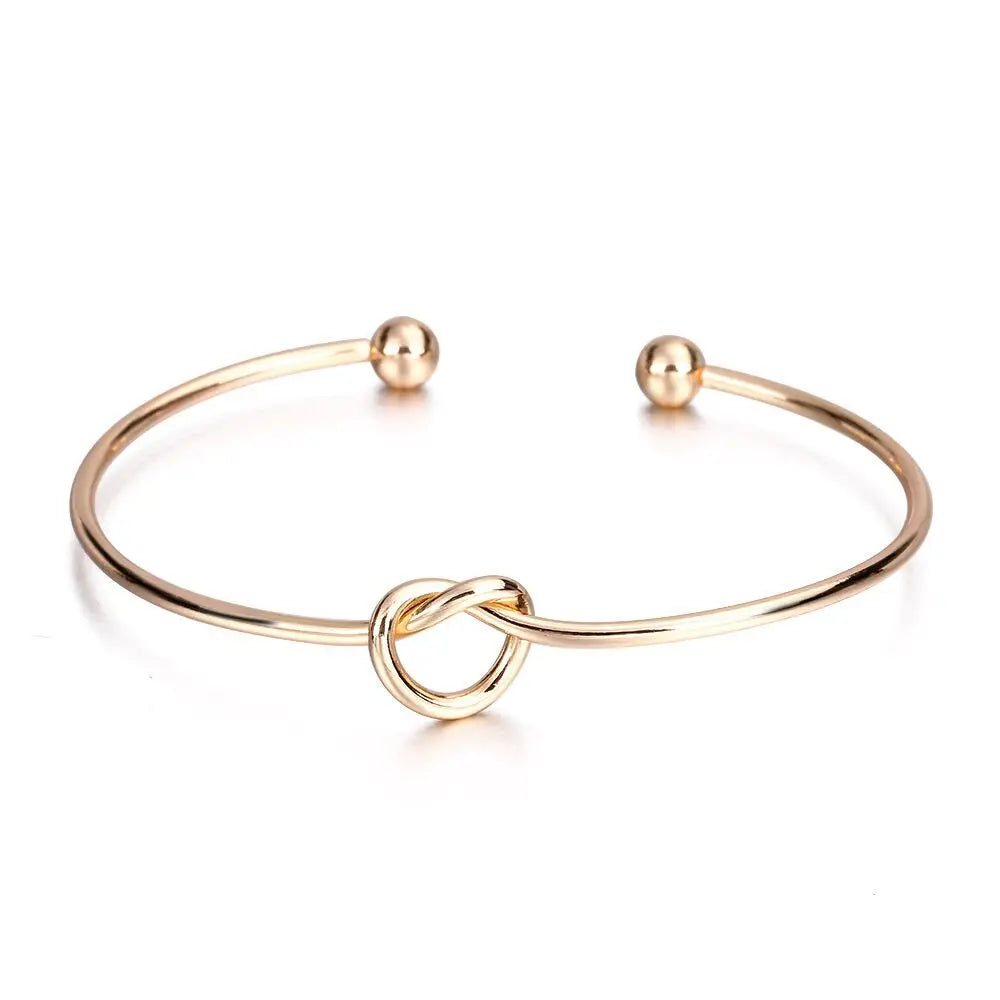 Elegant Twist Texture Bangles